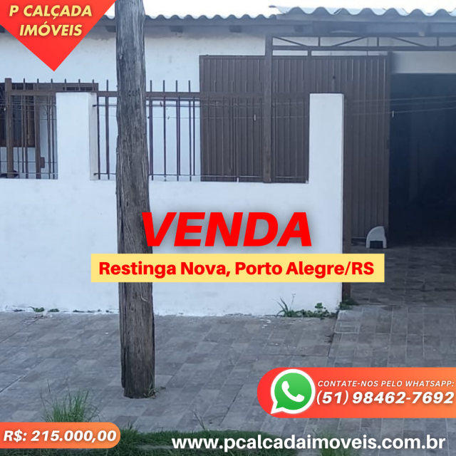 Casa para Venda Restinga Nova Porto Alegre