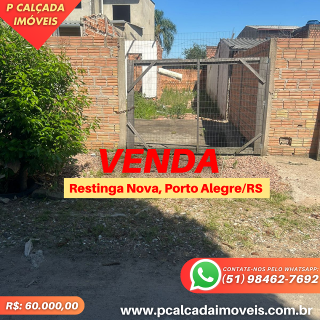 Terreno para Venda Restinga Nova Porto Alegre